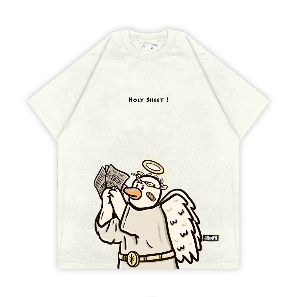 ANOWN X GG HOLY SHEET T-SHIRT // BROKEN WHITE