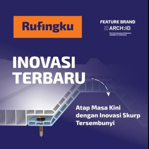 atap upvc RUFINGKU G-Interlock double layer 12mm  - Inovasi Baru Atap upvc lebar efektif 43cm