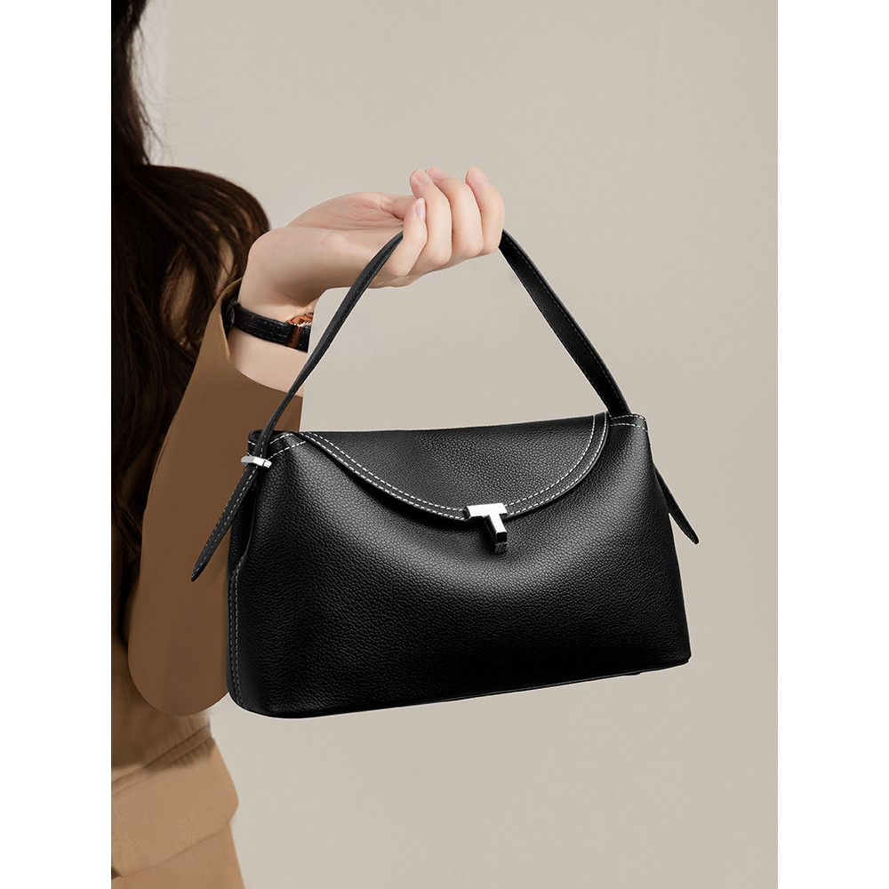 [COD]Tas selempang berukuran kecil, gaya minimalis, tas komuter berkapasitas besar untuk wanita.