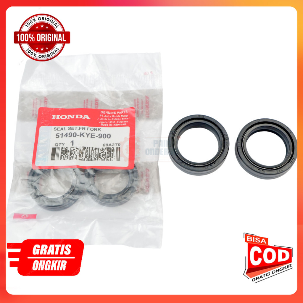 ORI Seal Shock Depan Mega Pro - sil sok depan gl pro - sil sok depan verza ori KC5