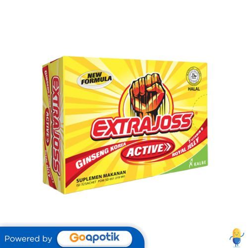 Extra Joss Active 4 Gram Box 12 Sachet