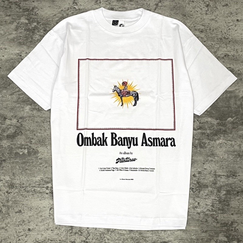 The Panturas - Ombak Banyu Asmara Tshirt - White