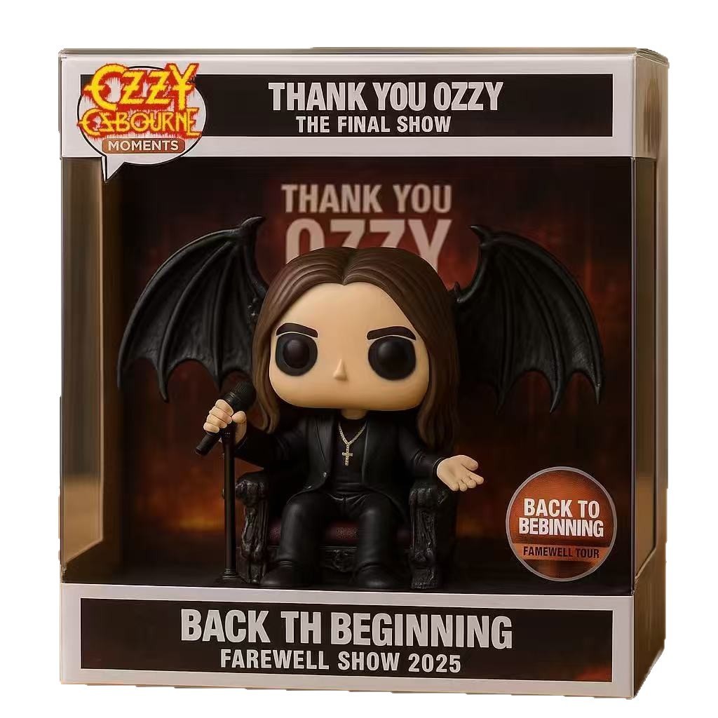 OKAMA RUN Ozzy Osbourne Figure Thank You Ozzy The Final Show Back To The Beginning FAREWELL Show 202