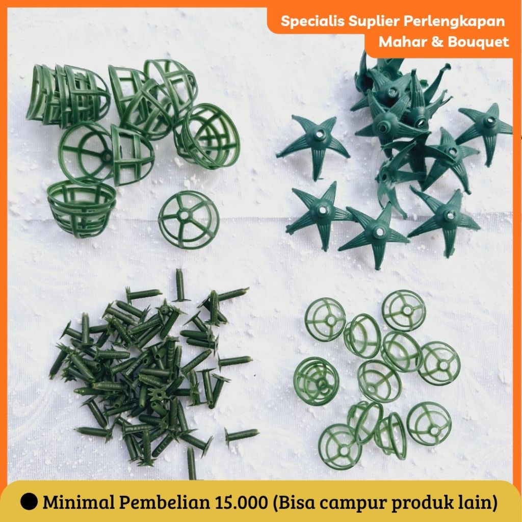 [5 gr] PAKU / BINTANG / PARABOLA BUNGA SUYOK / KERANJANG BUNGA SUYOK / BAHAN KERAJINAN / Bahan Dasar