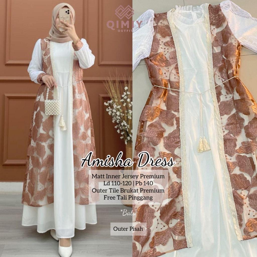 3011    AMISHA DRESS  by QiMiY