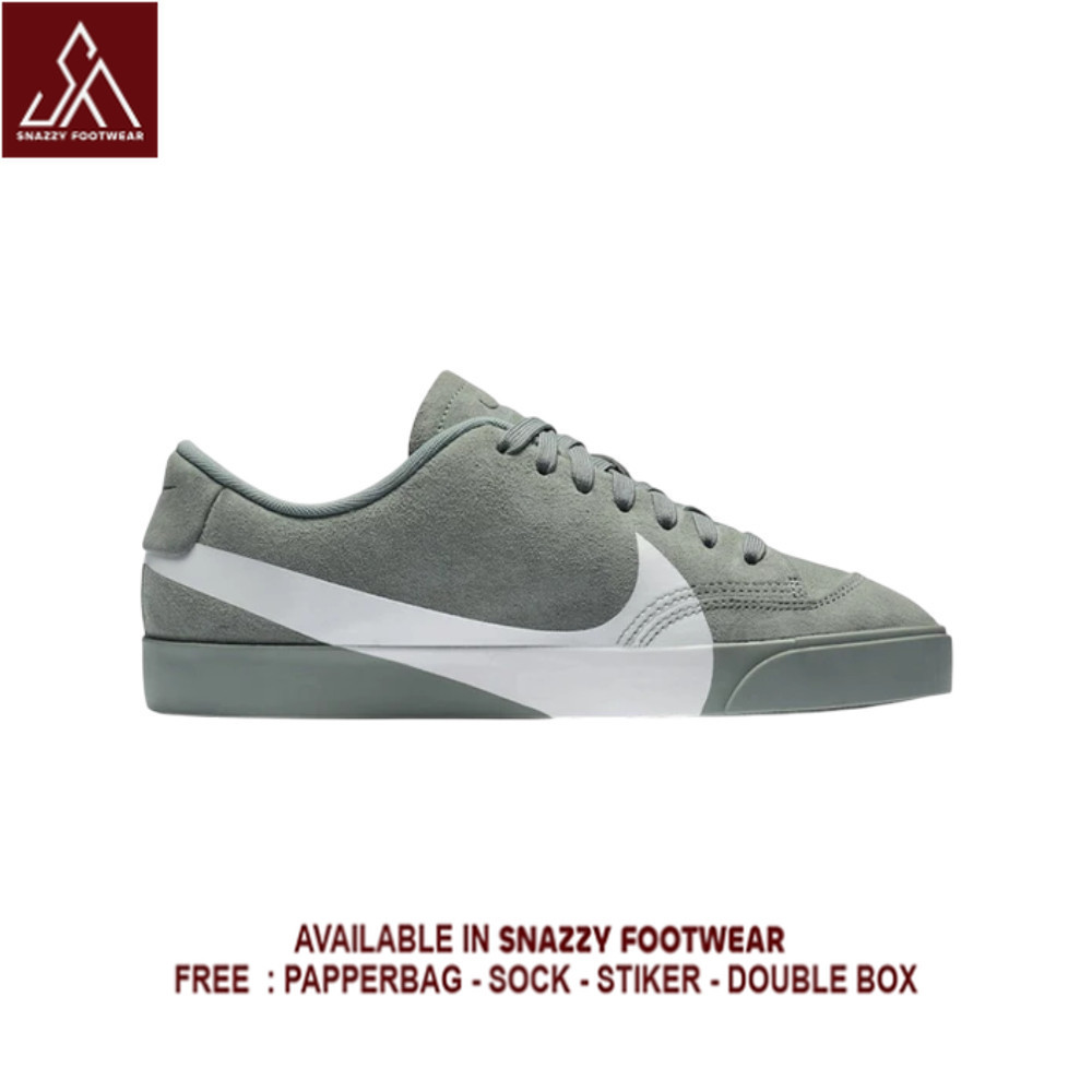 Sepatu Sneakers Nike Blazer City Low XS Mica Green 100% Original Unisex