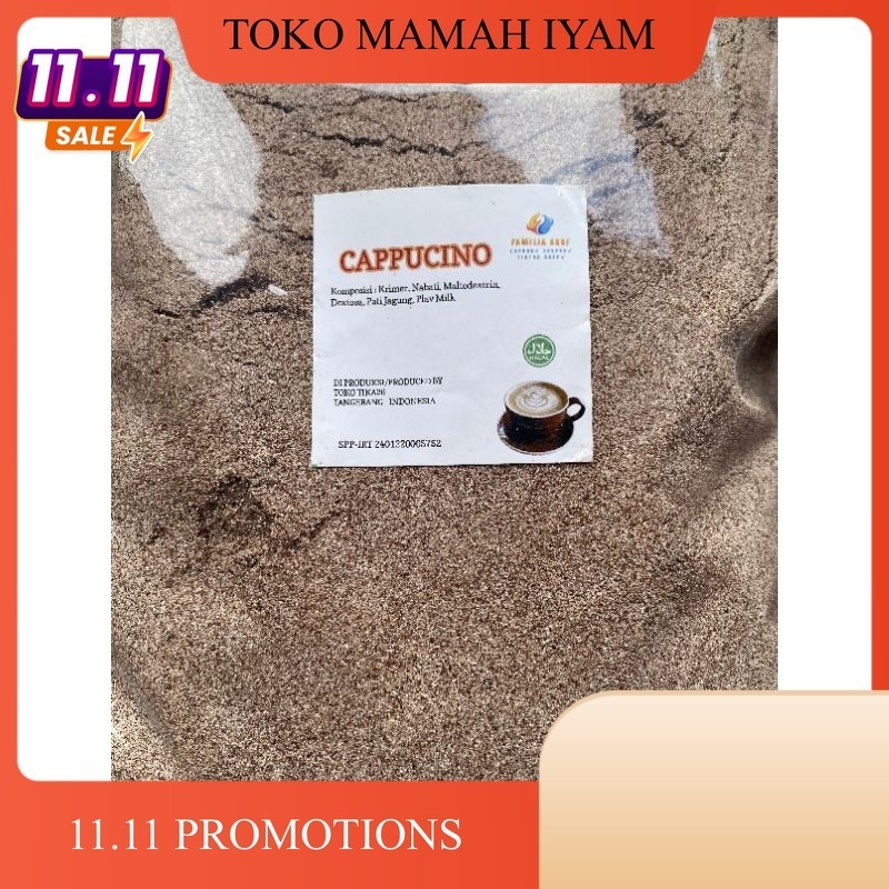 CAPUCINO BUBUK KILOAN ISI 1KG UNTUK ES CAPCIN