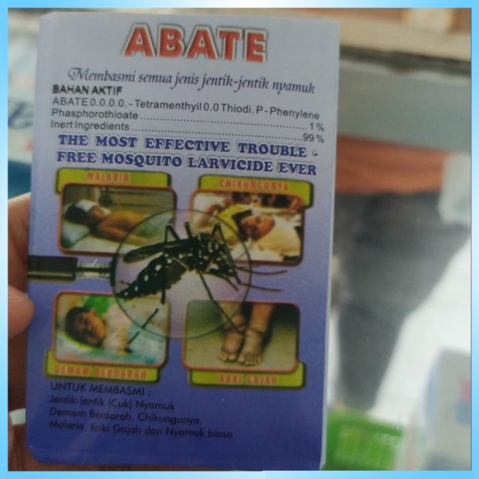 Abate Obat Nyamuk Sachet 5 gram/Abate Membunuh Jentik Nyamuk