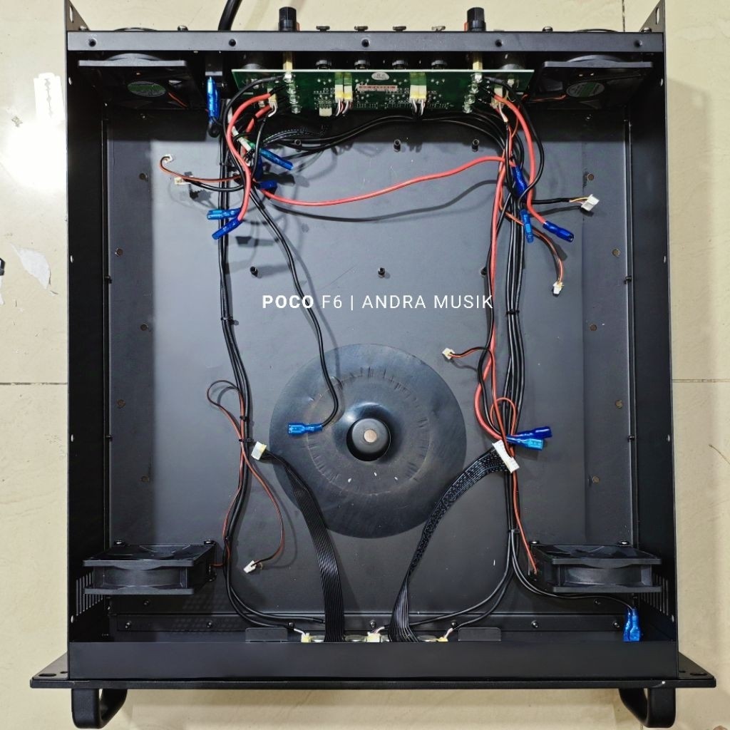 Kesing Box Power amplifier Model Ashley dan Fest 2U 4 chanel Body Komplit aksesoris Bodi Casing copo