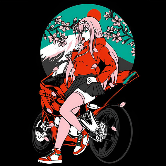 Sablon Gosok - ANIME - Siap Setrika - Sablon Desain Lengkap - Sesuai Gambar UN236