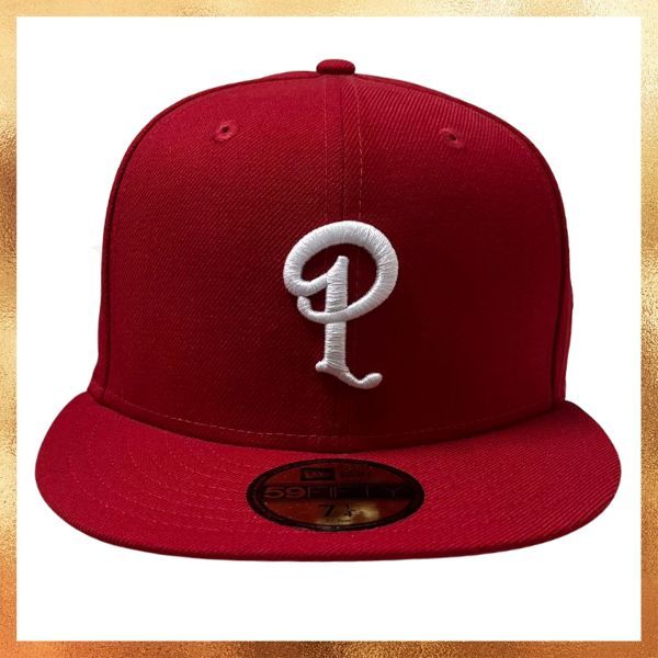 Topi New Era x Politics Texas USA Exclusive Red 59FIFTY Baseball Fitted Hat Original