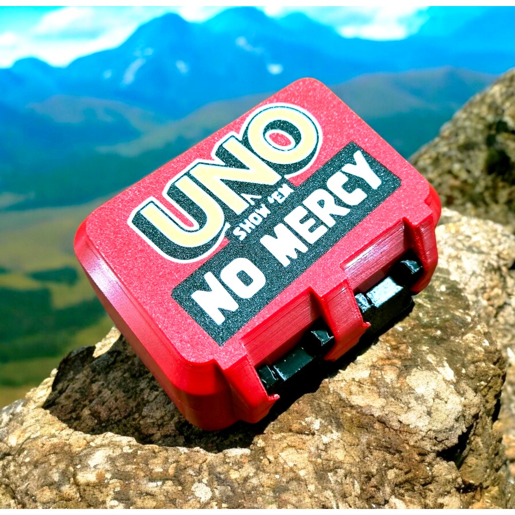 Case tempat kotak kartu card holder uno no mercy storage box