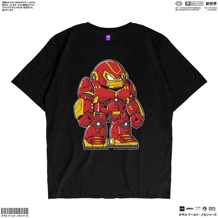 Kaos Pria KIZARU T-Shirt Origin MONKEY BUSTER
