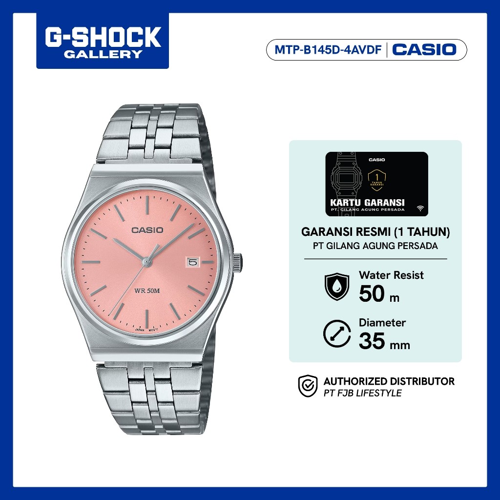 Casio Jam Tangan Pria MTP-B145D-4AVDF Analog