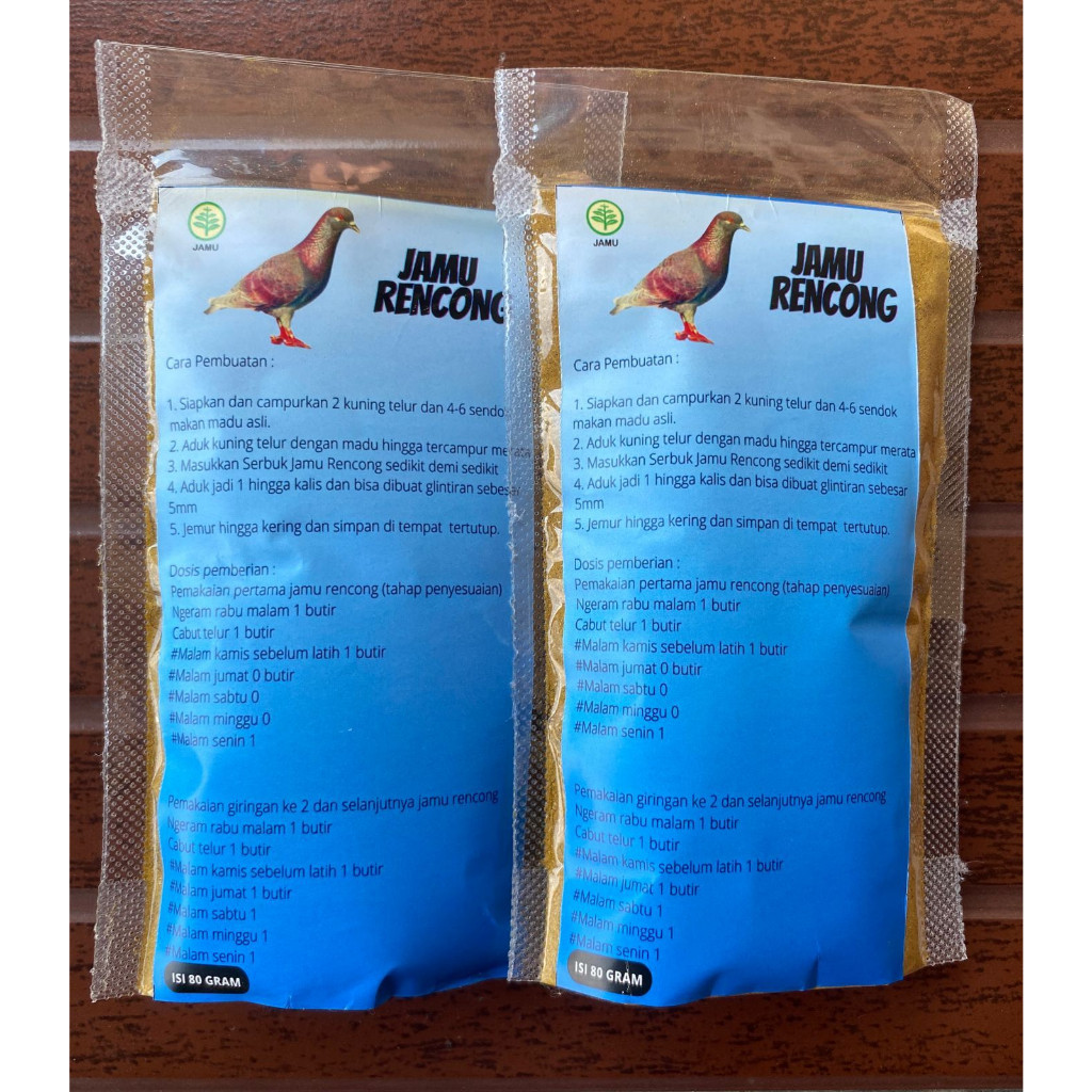 [Oryza Paws] jamu merpati giring doping merpati balap kolong tinggian tomprang pos bentuk serbuk