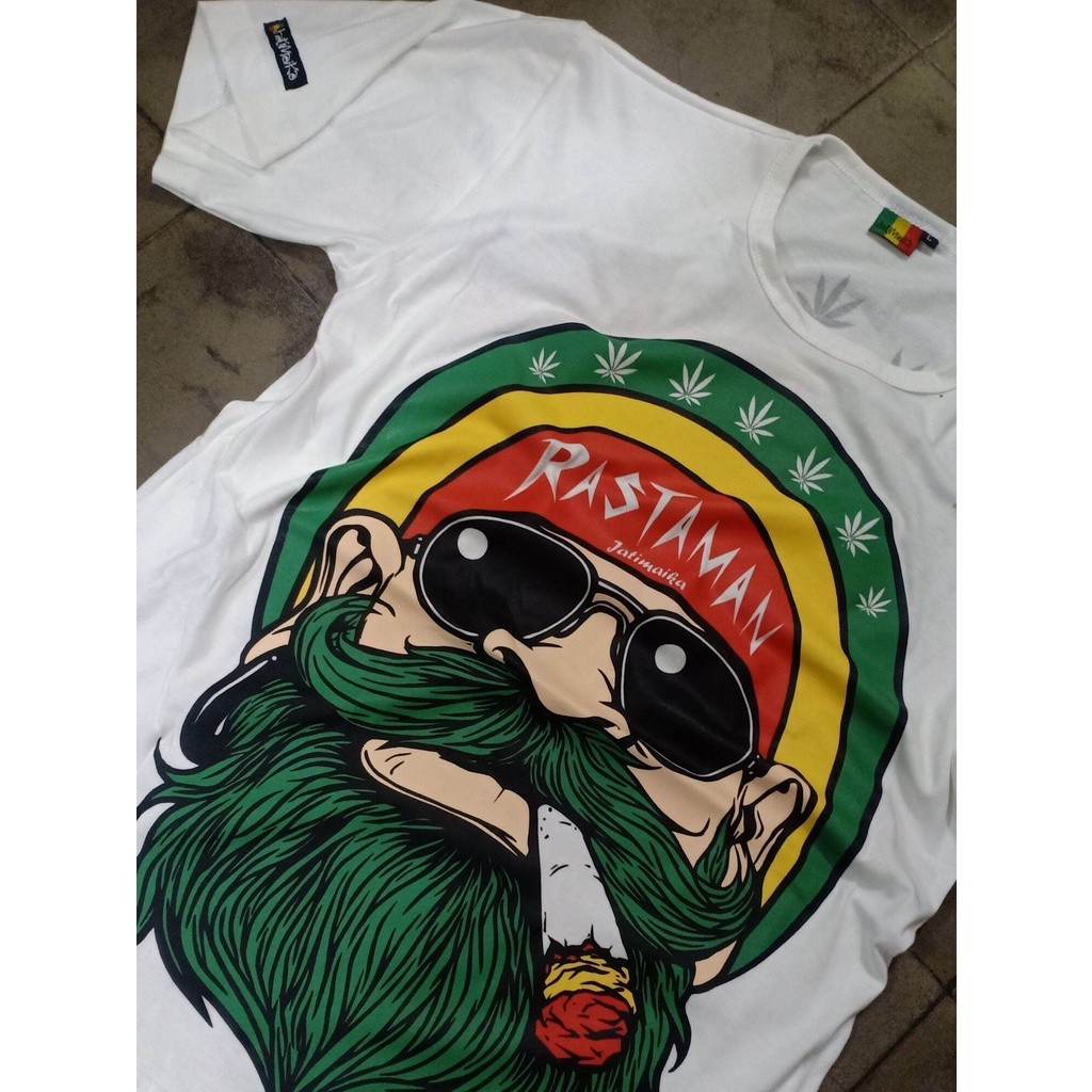 (BOB MARLEY) JATIMAIKA Tshirt kaos rastaman baju reggae 420 Bob Marley