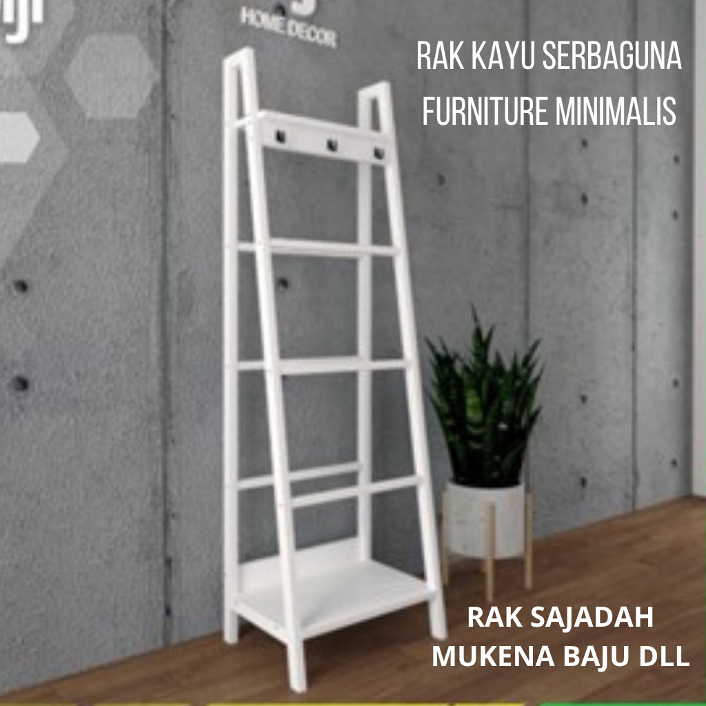 rak mukena /rak handuk/gantungan sarung sajadah rak tempat sajadah