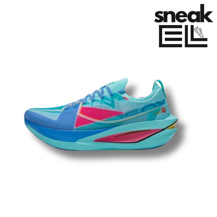 Xtep 160X 7.0 Pro Blue Original Sepatu Lari Pria/Running Shoes 975319110041-3