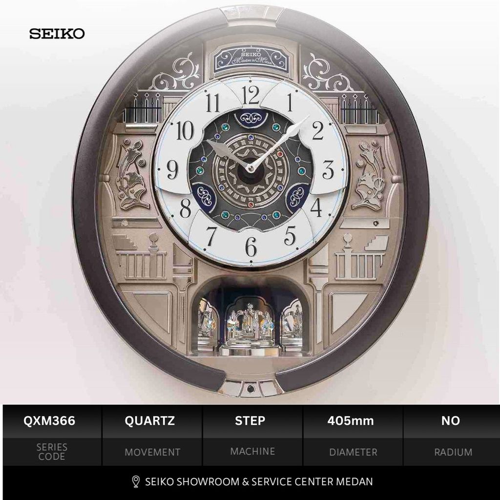 SEIKO Showroom Medan - Jam Dinding QXM366