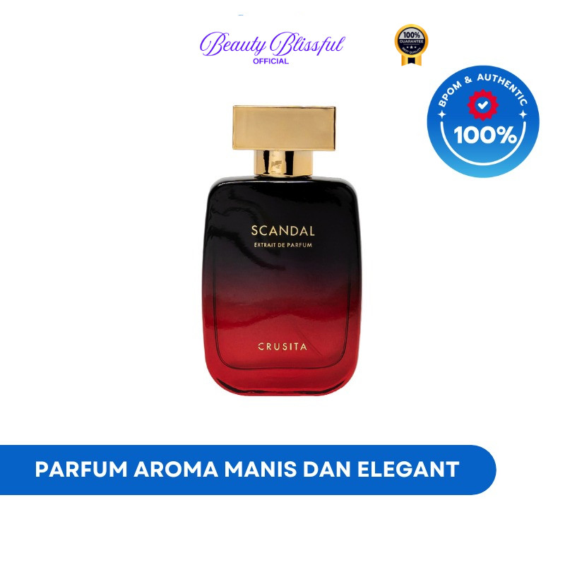 CRUSITA Blooming Series Scandal - Parfum Crusita, Parfum Wanita dengan Aroma Manis [BB]
