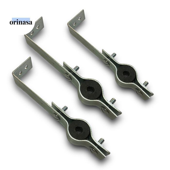 Klem BC L Penangkal Petir 16 25 35 50 70 mm + Karet Isolator