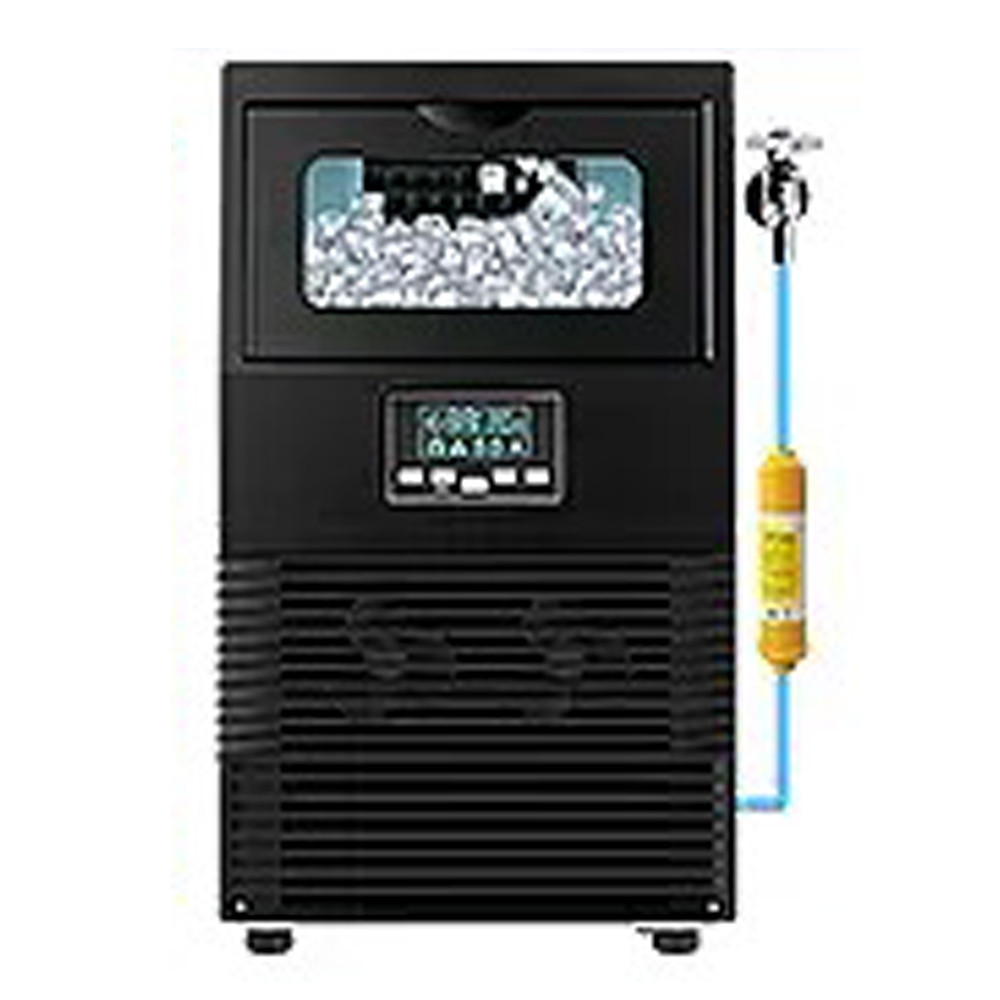 Cube Ice Machine Automatic Ice Maker Machine Water Inlet Ice Maker Desktop Commercial Mini Ice Maker