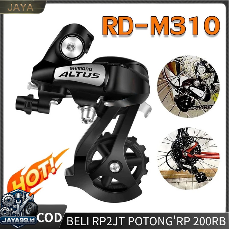 M310 RD Shinano Altus 6/7/8/9 Speed Rear Derailleur Sepeda Lipat MTB Roadbike DLL,RD Tourney M310 Sp