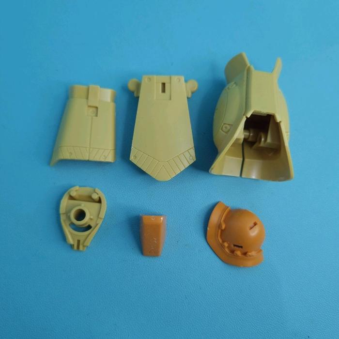 HG 1/144 Zaku I Thunderbolt Ver. Junk Parts (Head, Waist, Leg, Shoulder)