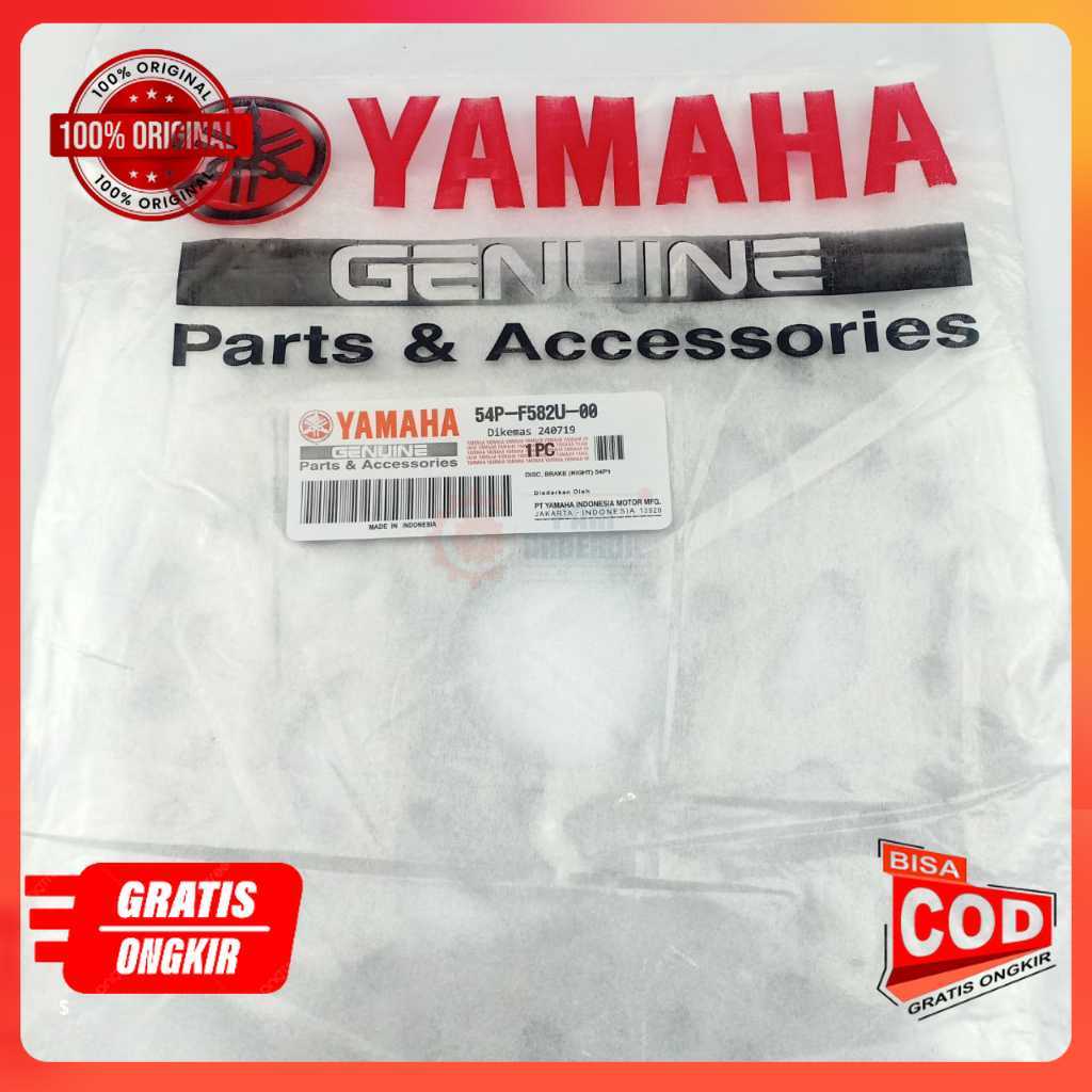 piringan cakram mio m3 cakram fino fi 125 54P onderdil motor part Ori