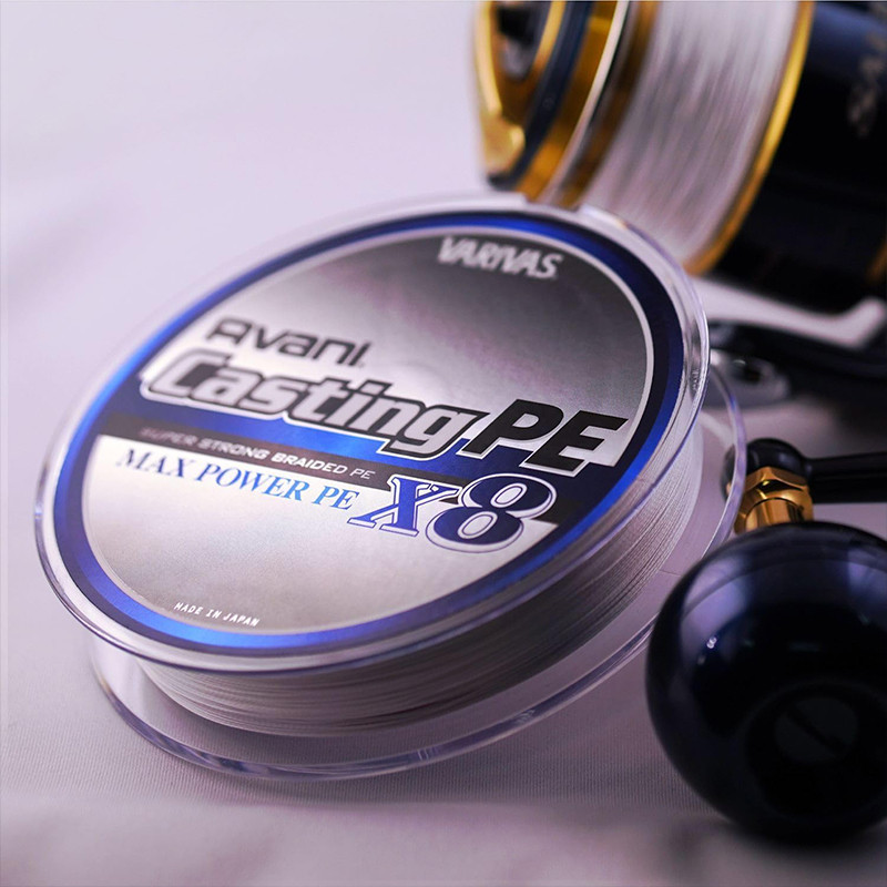 Original Varivas 300M X8 Braided Wire for Saltwater Fishing Line for Trolling 8 Strands Multifilamen