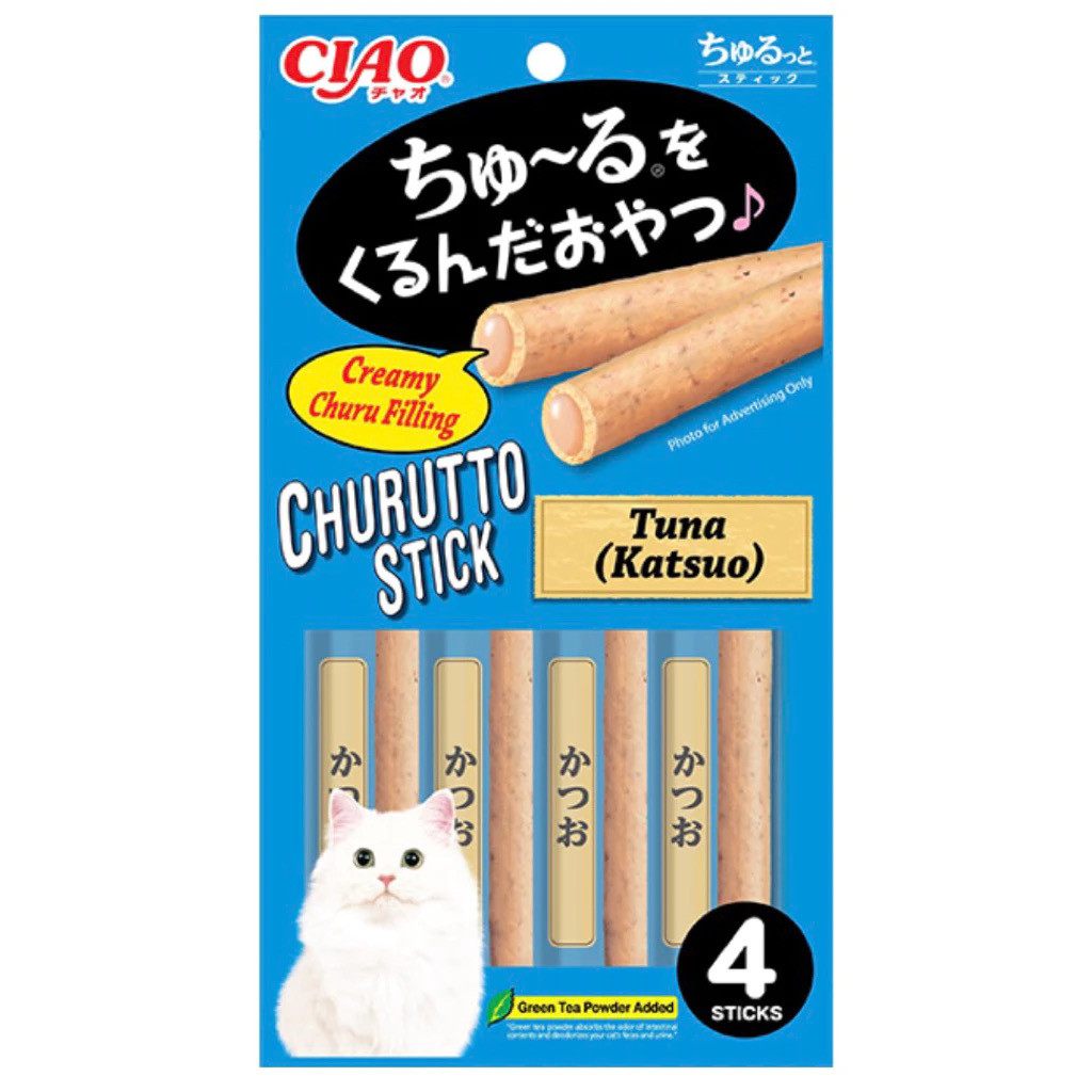 Ciao Churutto Stick Tuna (Katsuo) 4 Sticks