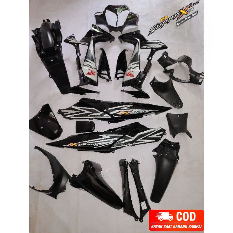 COVER BODY SET BODY BODI SUPRA BATMAN X125 KARBU SUPRA X125 NEW BATMAN HALUS SET KASAR HONDA SUPRA X