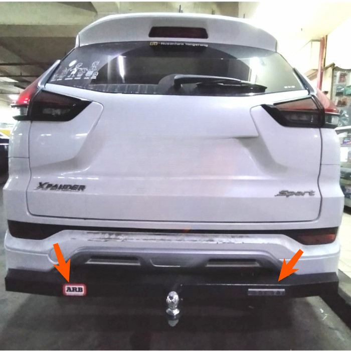 Bumper Belakang ARB Besi Towing Bar Xpander Hitam xpander cross