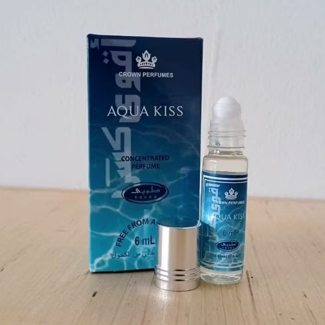 AQUA KISS Parfum THUBA Kemasan 6ml  Roll On Non Alkohol