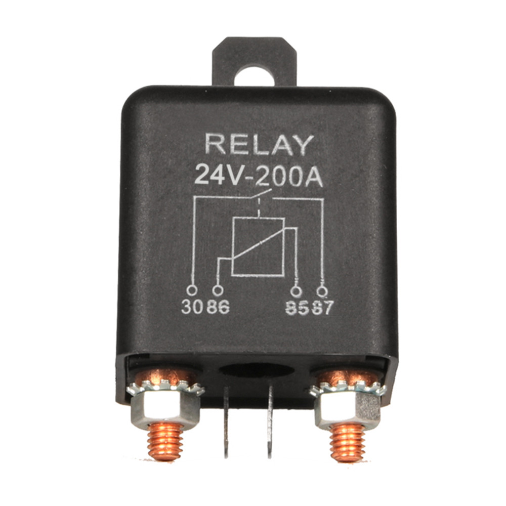 High Current Relay Starting Relay 200A 100A 12V 24V Power Automotive Heavy Current Start Relay Car R
