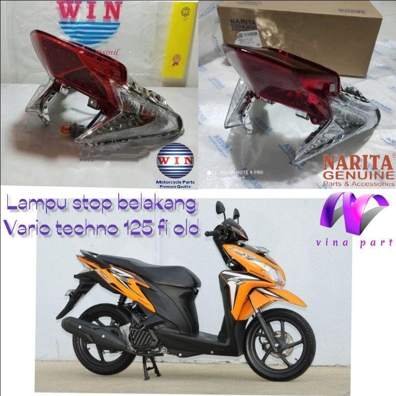 reflektor belakang vario techno 125 fi old kzr narita atau merk win