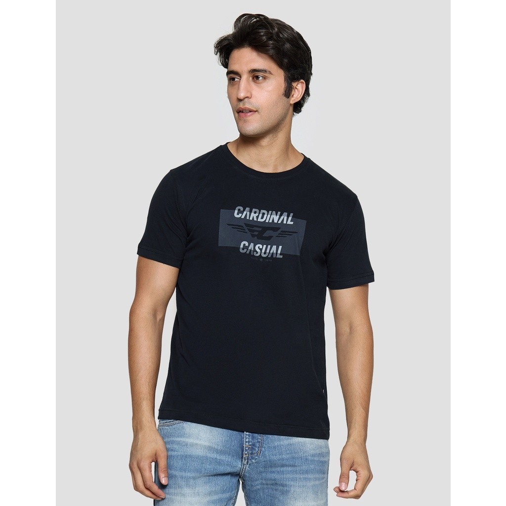 COD COD Cardinal Casual Kaos Lengan Pendek Pria Print Logo 119827421 T-Shirt