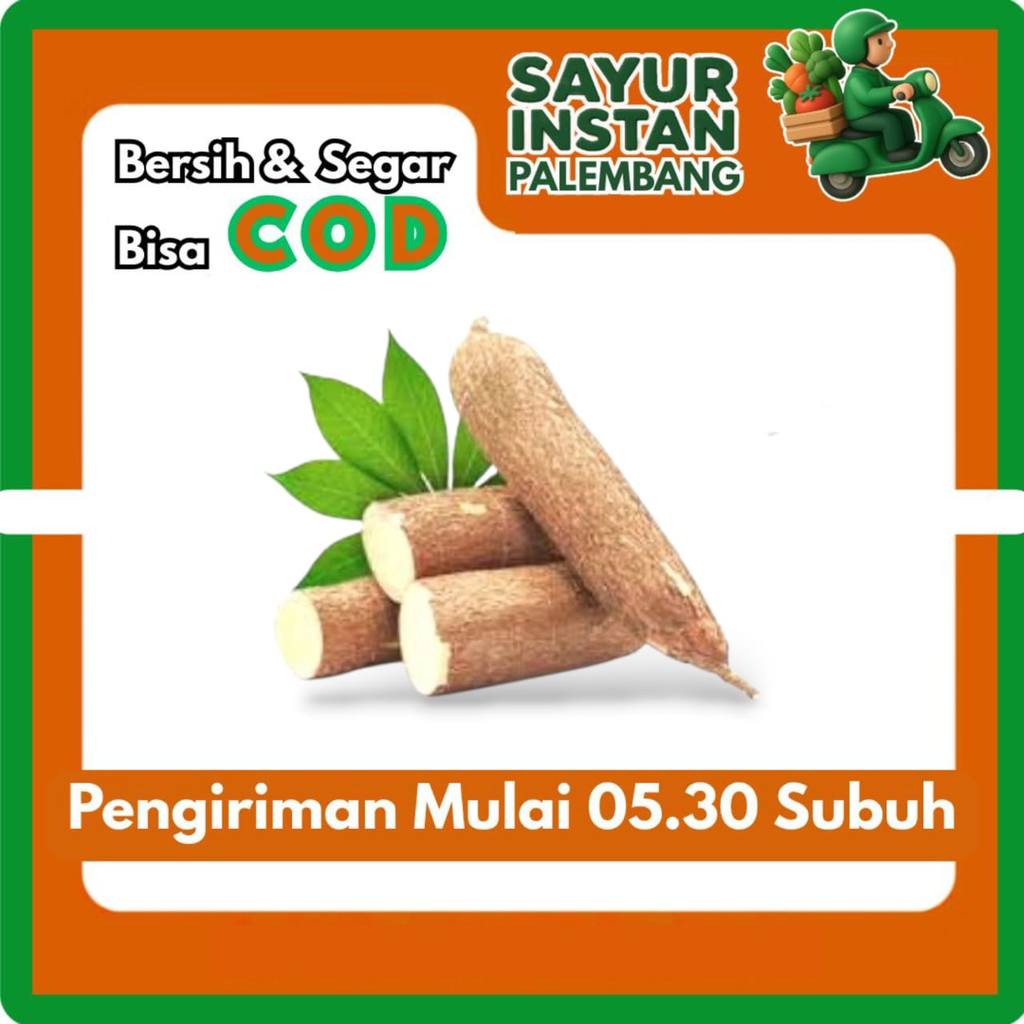 Ubi Kayu - Sayur Instan Palembang