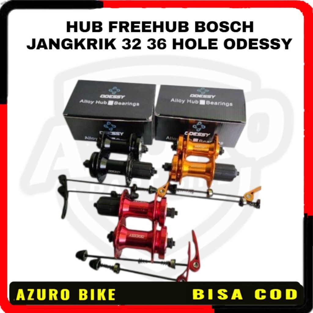 HUB FREEHUB BOSCH JANGKRIK 32 36 HOLE ODESSY