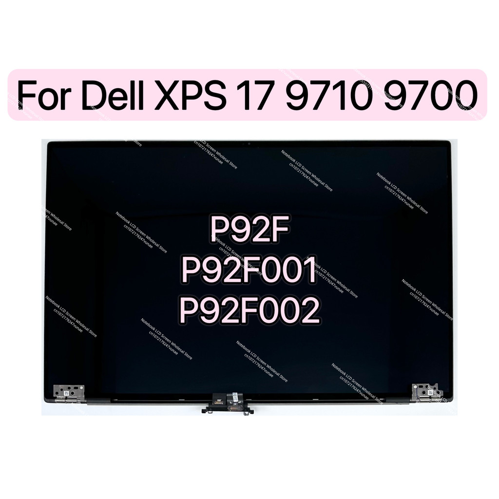 For Dell XPS 17 9710 9700 P92F P92F001 P92F002 LCD Screen say UHD FHD Reacement 17 In Comete Assembl