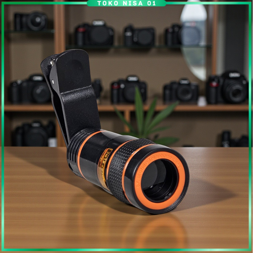 Lensa Telephoto Smartphone Telescopic Lens Anti Glare - DW4638