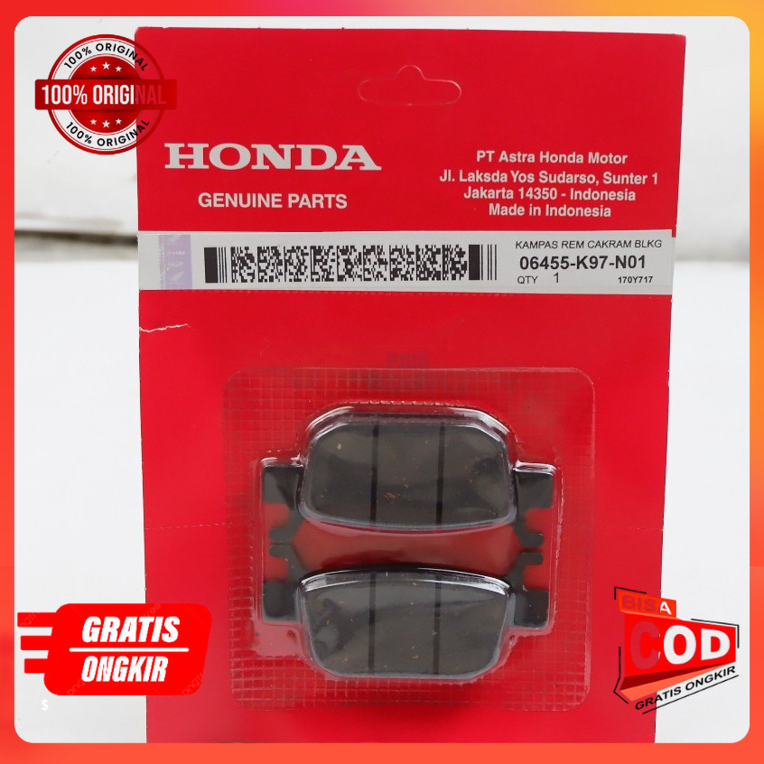 ori Kampas Rem Belakang Honda PCX 150 & Vario 160 & ADV 160 - K97