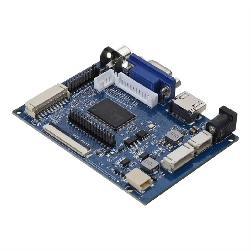 Upgraded PCB800099 LCD Screen Car GPS splay LCD Driver Board Compatible VGA AV To TTL RGB LVDS