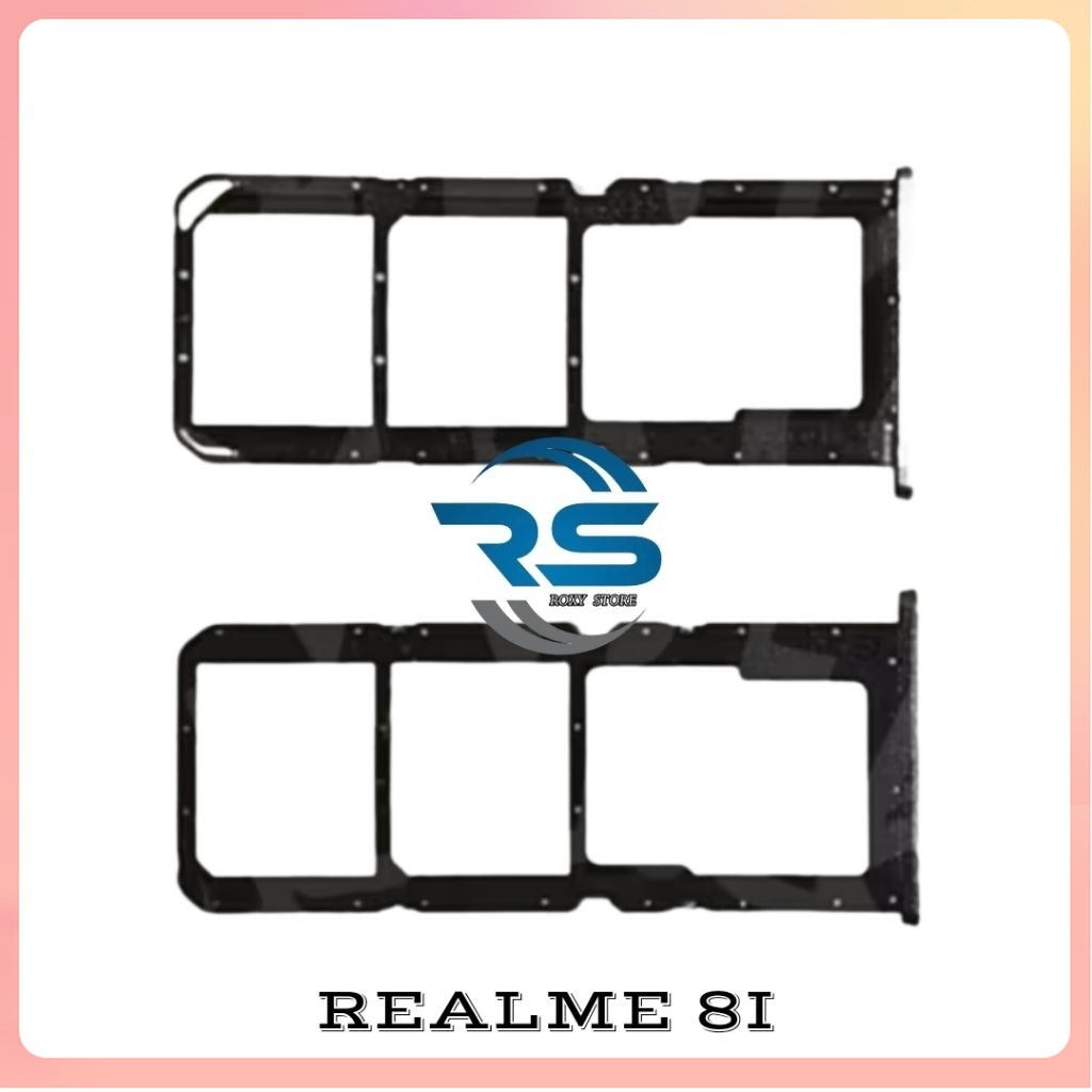ORI SIMTRAY SLOT SIM CARD REALME 8I