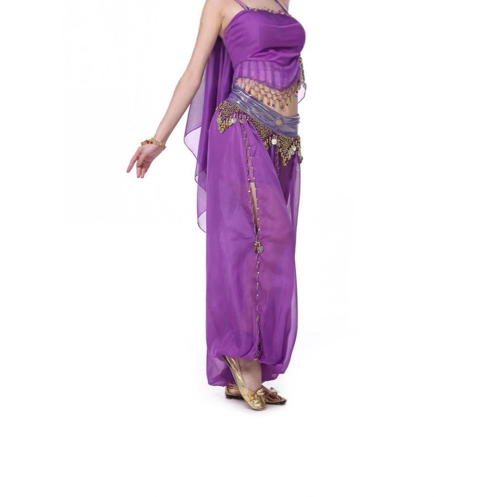 Round Ring Lantern Pants Belly Dance Performance Dance Pants Belly Dance Pants