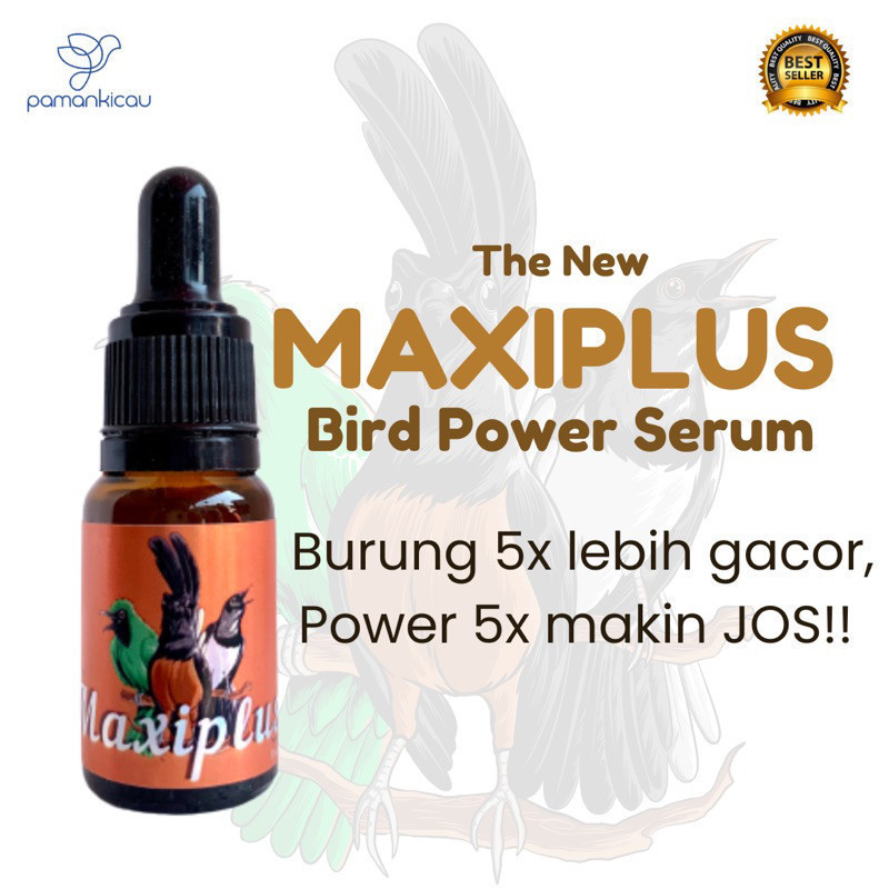 Klinik Hewan Aneka Hobi Anda Doping Burung - Vitamin Burung Maxiplus Bird Power Serum