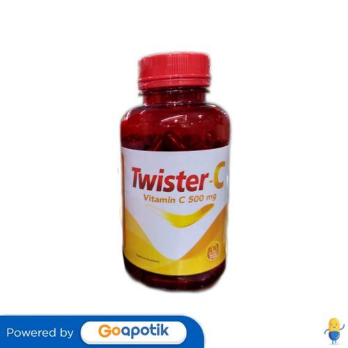 Twister-C Vitamin C 500 Mg Botol 100 Kapsul