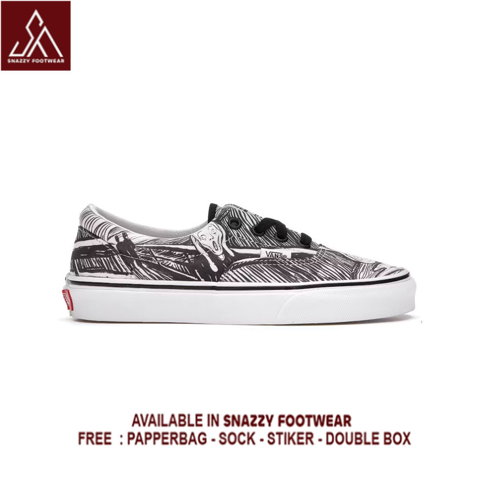 Sepatu Sneakers Vans MoMA X  UA Era Edward Munch 100% Original Unisex