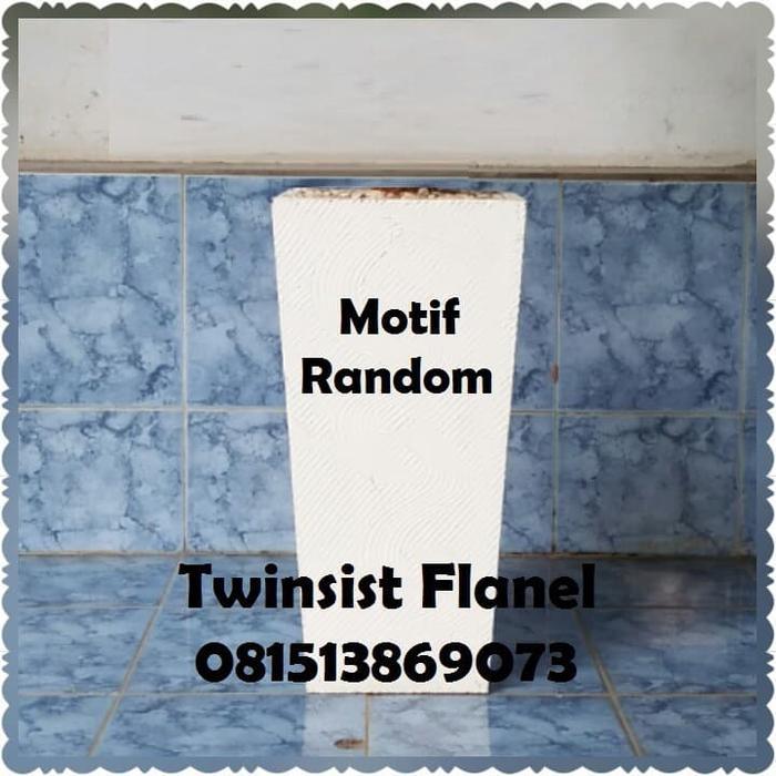 Pot Vas Kayu Kotak Tinggi 40Cm Untuk Pohon/Bunga Hias (Warna Putih)