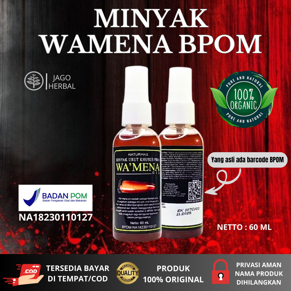 WAMENA OIL-MINYAK PIJAT WAMENA PENAMBAH UK SI JONI RESMI BPOM